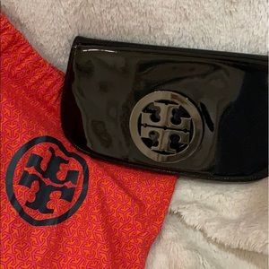 Tory Burch Patent Leather Clutch Bag